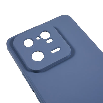 For Xiaomi 13 Pro 5G Soft TPU Shockproof Case Fiber Lining Rubberized Phone Cover