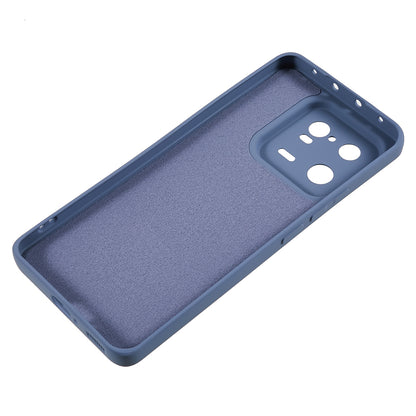 For Xiaomi 13 Pro 5G Soft TPU Shockproof Case Fiber Lining Rubberized Phone Cover