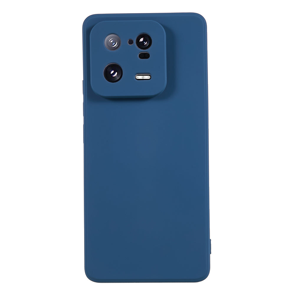 For Xiaomi 13 Pro 5G Soft TPU Shockproof Case Fiber Lining Rubberized Phone Cover
