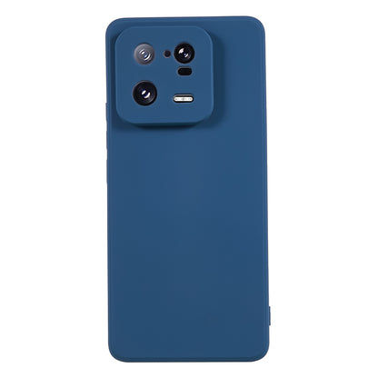 For Xiaomi 13 Pro 5G Soft TPU Shockproof Case Fiber Lining Rubberized Phone Cover