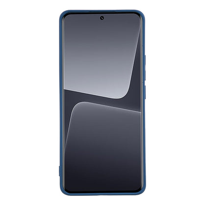 For Xiaomi 13 Pro 5G Soft TPU Shockproof Case Fiber Lining Rubberized Phone Cover