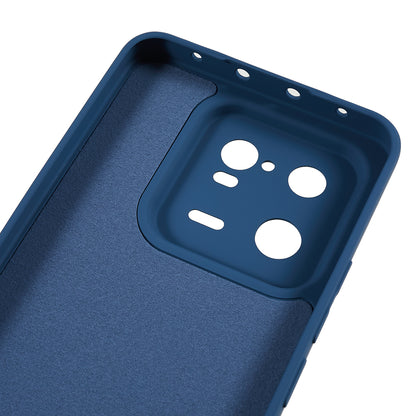 For Xiaomi 13 Pro 5G Soft TPU Shockproof Case Fiber Lining Rubberized Phone Cover