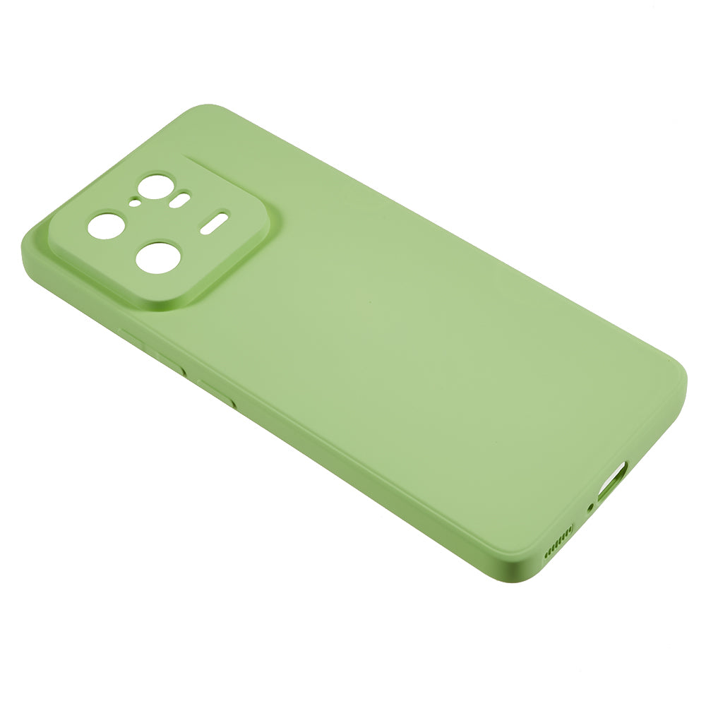 For Xiaomi 13 Pro 5G Soft TPU Shockproof Case Fiber Lining Rubberized Phone Cover