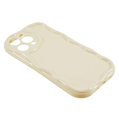 For iPhone 14 Pro Max Back Cover Wave Design Soft TPU Anti-drop Phone Case