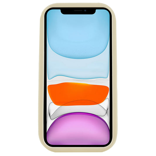 For iPhone 11 6.1 inch Glossy Wave Design Soft TPU Mobile Case Shockproof Back Cover