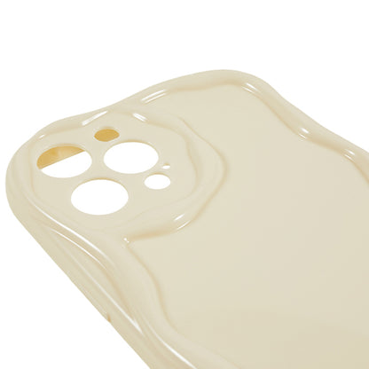 For iPhone 13 6.1 inch Wave Design Soft TPU Mobile Case Anti-drop Protective Cover