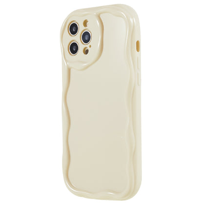 For iPhone 12 Pro Max 6.7 inch Wave Design Protective Cover Soft TPU Anti-drop Phone Case