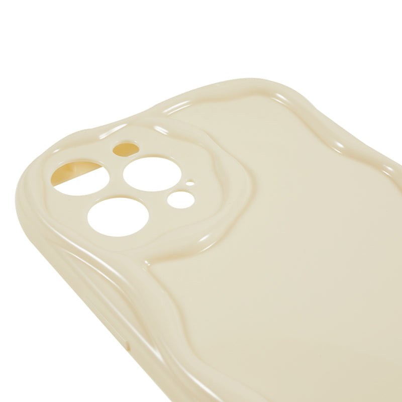 For iPhone 12 Pro Max 6.7 inch Wave Design Protective Cover Soft TPU Anti-drop Phone Case