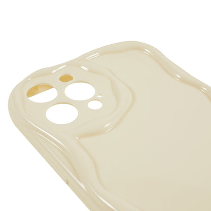 For iPhone 12 Pro Max 6.7 inch Wave Design Protective Cover Soft TPU Anti-drop Phone Case