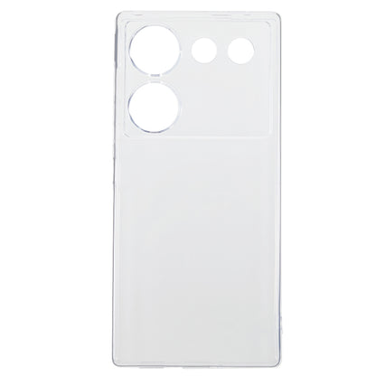 For ZTE nubia Z50 Ultra Transparent TPU Anti-drop Phone Case Ultra-thin Phone Back Cover