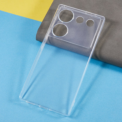 For ZTE nubia Z50 Ultra Transparent TPU Anti-drop Phone Case Ultra-thin Phone Back Cover