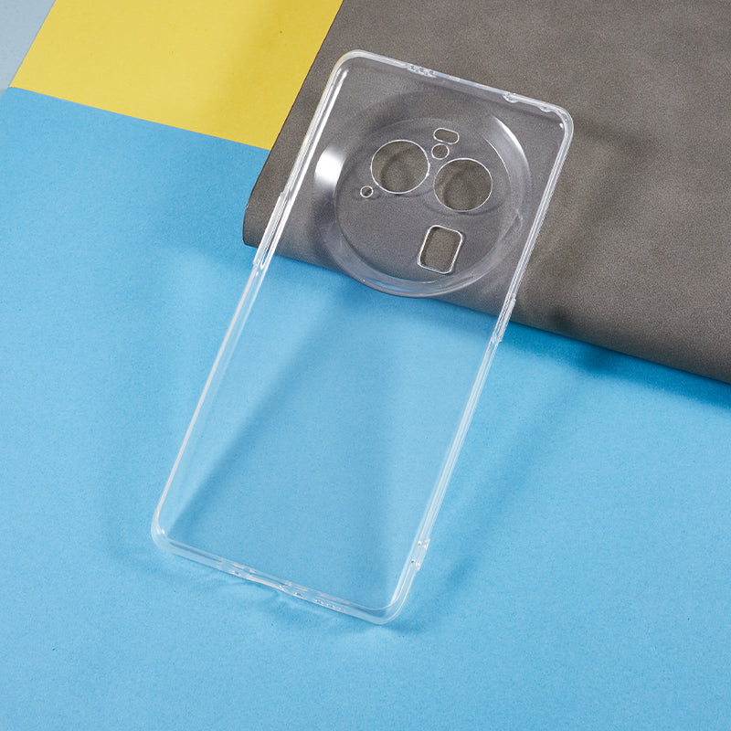 For Oppo Find X6 Pro Soft TPU Anti-scratch Phone Case Ultra-thin Transparent Protective Cover