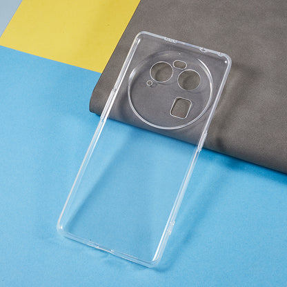 For Oppo Find X6 Ultra-thin Soft TPU Phone Case Transparent Anti-scratch Cell Phone Cover