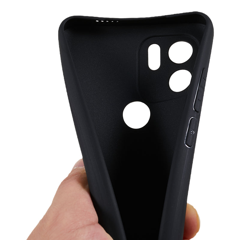 For Xiaomi Redmi A1+ 4G / A2+ 4G / Poco C50 4G Matte Finish Soft TPU Phone Case Anti-drop Protective Back Cover