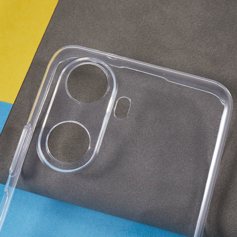 For Huawei Enjoy 60 Flexible TPU Anti-drop Phone Case Ultra-thin Clear Protective Cover