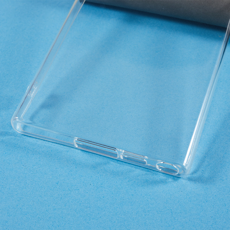 For Samsung Galaxy S23 Ultra 1.5mm Thicken Phone Case Clear Soft TPU Drop-proof Cover