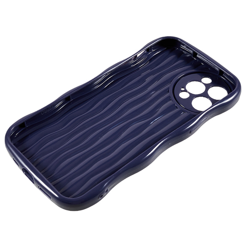 Wavy Edge TPU Phone Case for iPhone 12 Pro , Anti-scratch Mobile Phone Cover