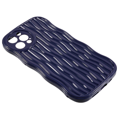 Wavy Edge TPU Phone Case for iPhone 12 Pro , Anti-scratch Mobile Phone Cover