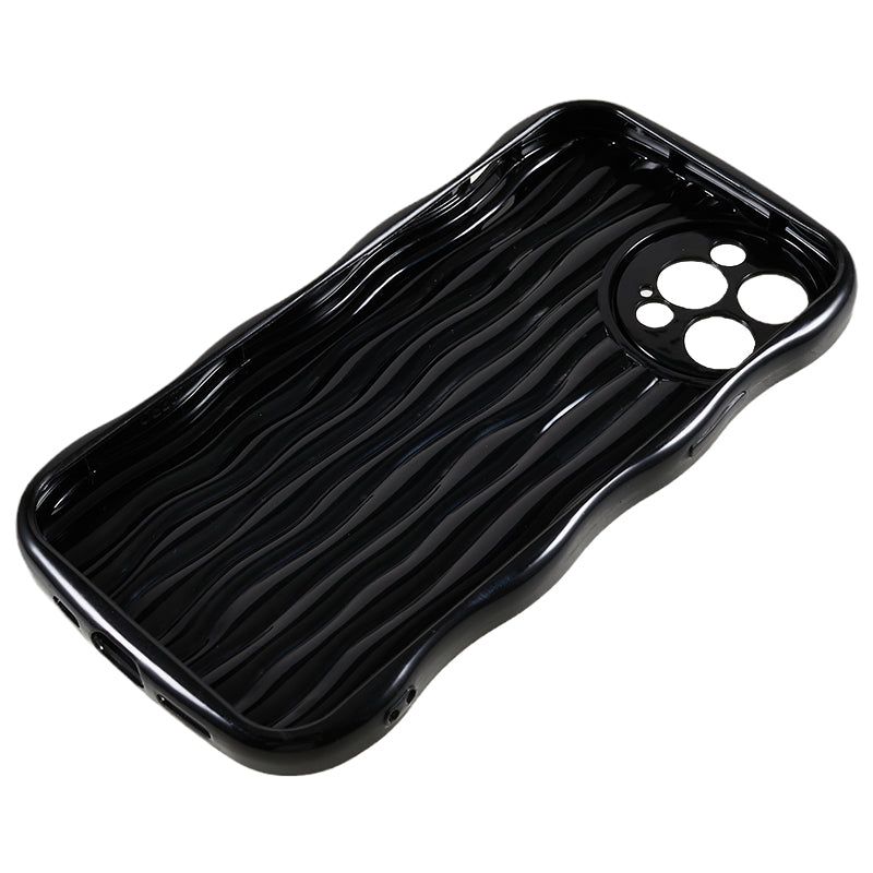 Wavy Edge TPU Phone Case for iPhone 12 Pro , Anti-scratch Mobile Phone Cover