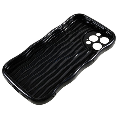 Wavy Edge TPU Phone Case for iPhone 12 Pro , Anti-scratch Mobile Phone Cover