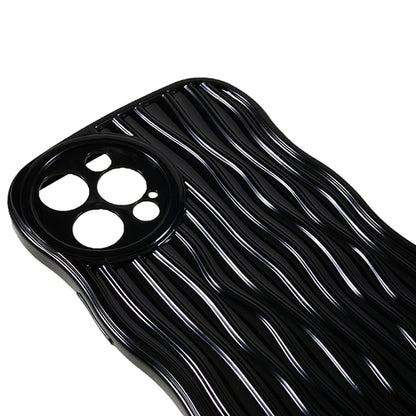 Wavy Edge TPU Phone Case for iPhone 12 Pro , Anti-scratch Mobile Phone Cover