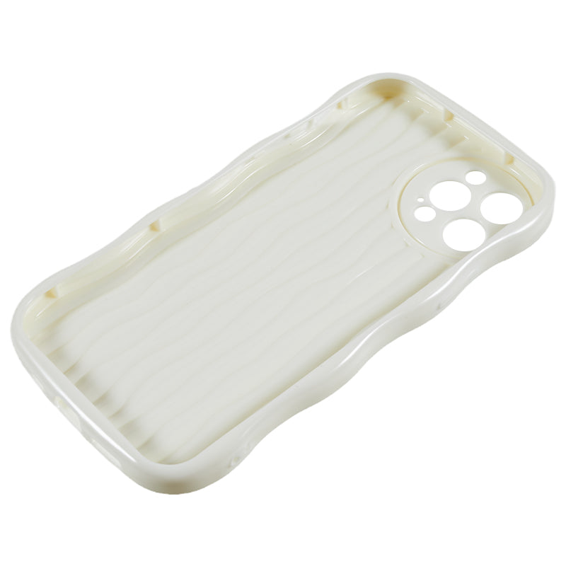 Wavy Edge TPU Phone Case for iPhone 12 Pro , Anti-scratch Mobile Phone Cover