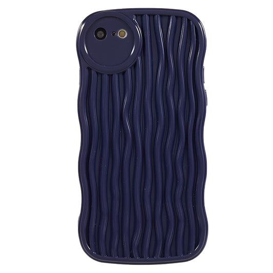Shockproof Case for iPhone 7 / 8 / SE (2020) / SE (2022) TPU Protective Shell Wavy Edge Phone Back Cover