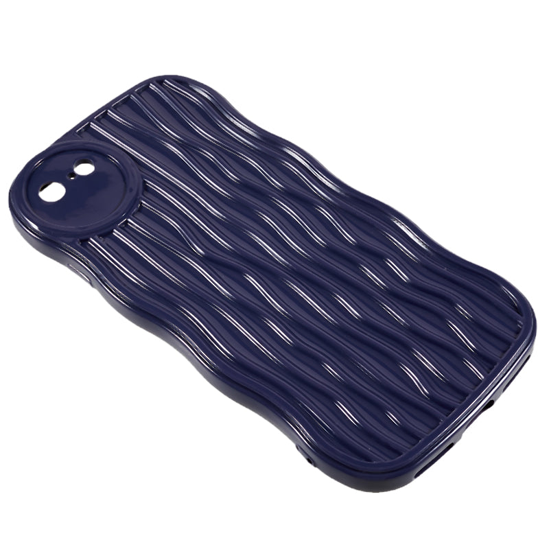 Shockproof Case for iPhone 7 / 8 / SE (2020) / SE (2022) TPU Protective Shell Wavy Edge Phone Back Cover