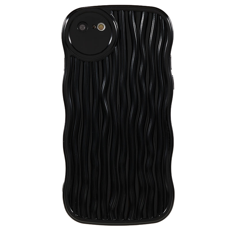 Shockproof Case for iPhone 7 / 8 / SE (2020) / SE (2022) TPU Protective Shell Wavy Edge Phone Back Cover