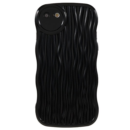 Shockproof Case for iPhone 7 / 8 / SE (2020) / SE (2022) TPU Protective Shell Wavy Edge Phone Back Cover