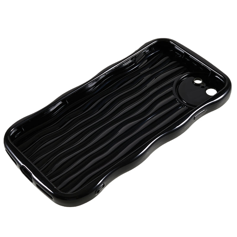 Shockproof Case for iPhone 7 / 8 / SE (2020) / SE (2022) TPU Protective Shell Wavy Edge Phone Back Cover