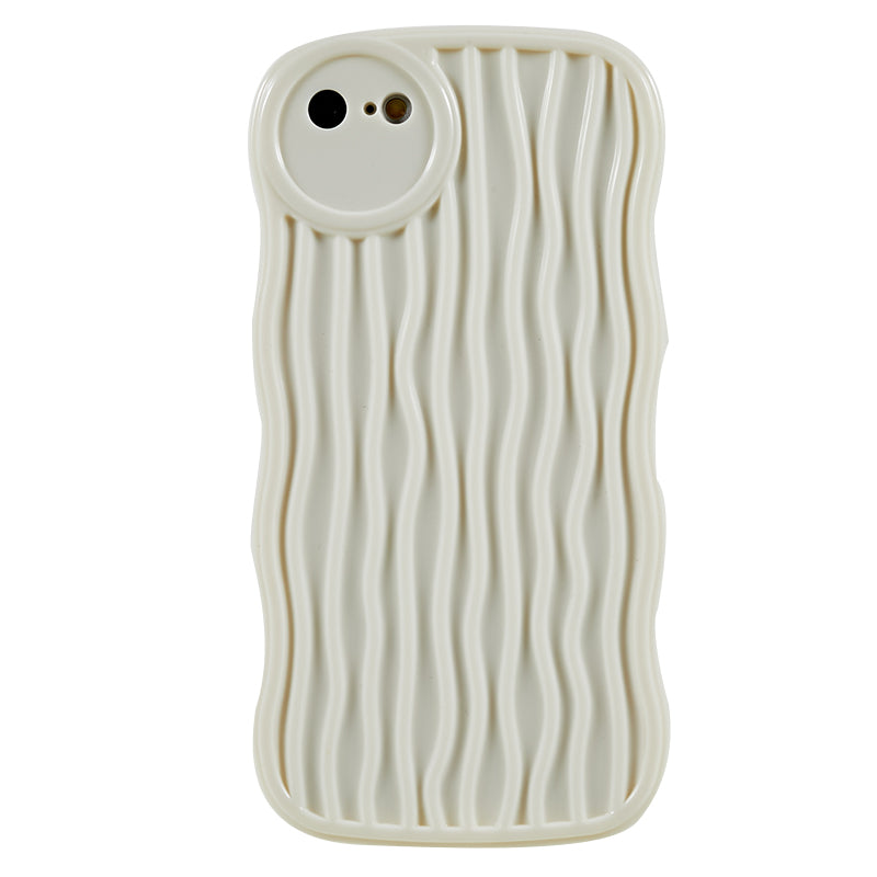 Shockproof Case for iPhone 7 / 8 / SE (2020) / SE (2022) TPU Protective Shell Wavy Edge Phone Back Cover