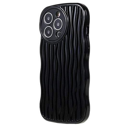 Protective Phone Case for iPhone 14 Pro Max , Wavy Edge Soft TPU Phone Cover