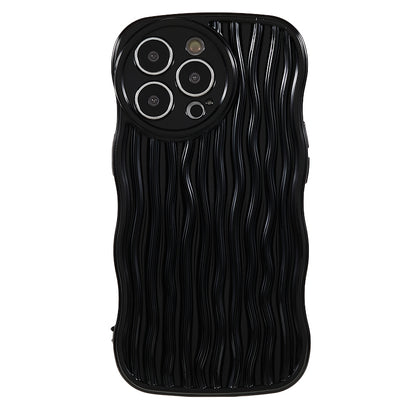 Protective Phone Case for iPhone 14 Pro Max , Wavy Edge Soft TPU Phone Cover
