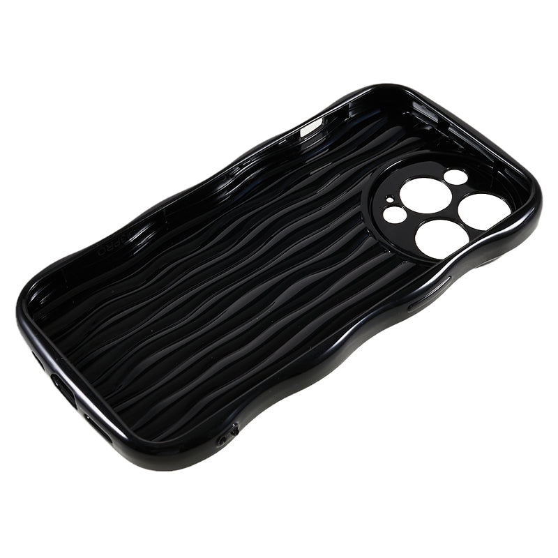 Protective Phone Case for iPhone 14 Pro Max , Wavy Edge Soft TPU Phone Cover