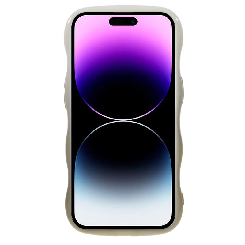Protective Phone Case for iPhone 14 Pro Max , Wavy Edge Soft TPU Phone Cover