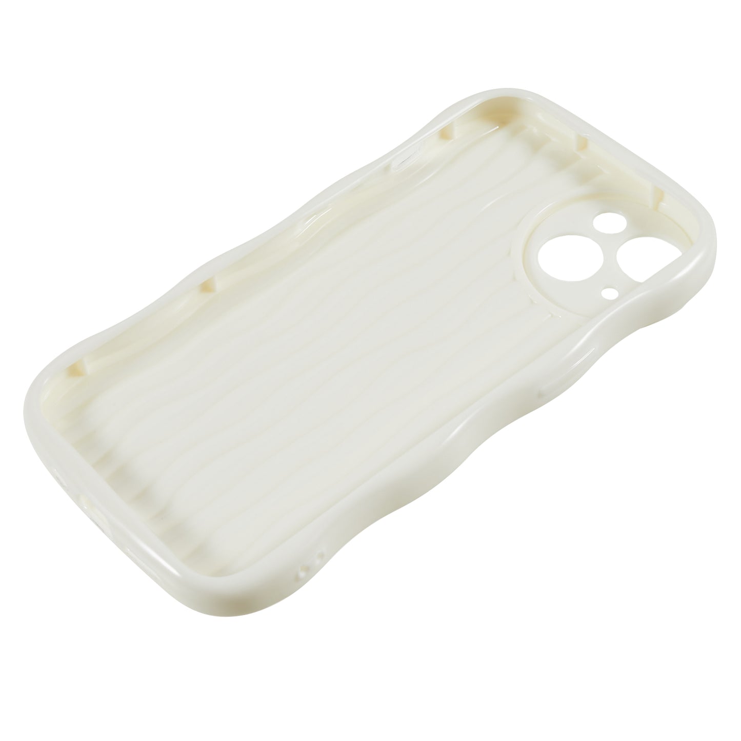 Phone Case for iPhone 14 Plus Anti-Fall Soft TPU Protective Cover Wavy Edge Phone Shell