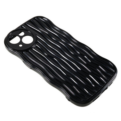 Anti-Drop Phone Case for iPhone 14 Wavy Edge Soft TPU Cover Protective Phone Shell