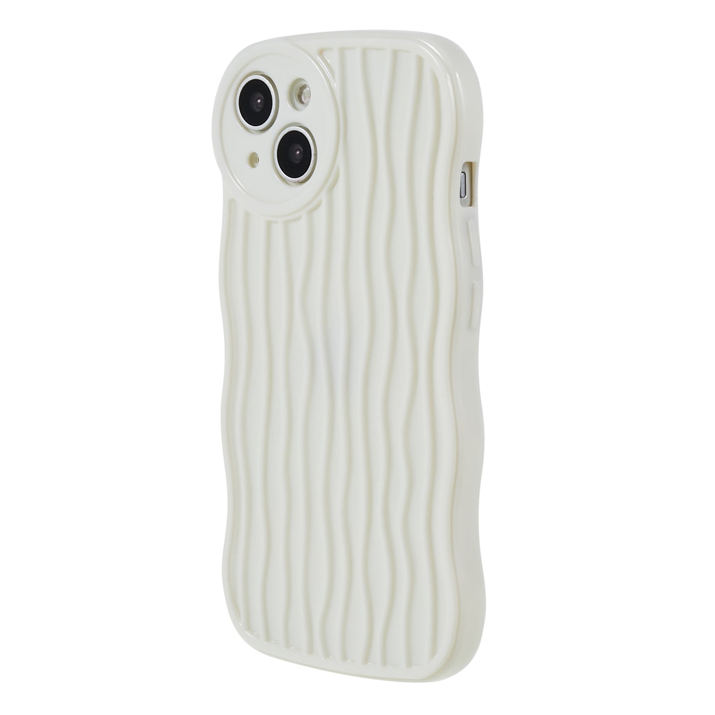 Anti-Drop Phone Case for iPhone 14 Wavy Edge Soft TPU Cover Protective Phone Shell