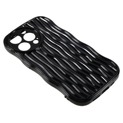 Phone TPU Case for iPhone 13 Pro , Wavy Edge Anti-drop Cell Phone Cover
