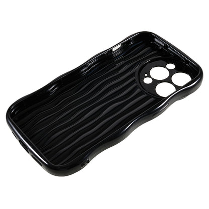 Phone TPU Case for iPhone 13 Pro , Wavy Edge Anti-drop Cell Phone Cover