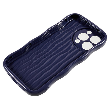 Phone TPU Case for iPhone 13 Pro , Wavy Edge Anti-drop Cell Phone Cover
