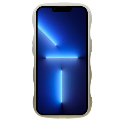 Phone TPU Case for iPhone 13 Pro , Wavy Edge Anti-drop Cell Phone Cover