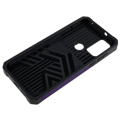 For Motorola Moto G Play (2023) 4G Kickstand Card Holder Phone Case Slide Lens Protection PC+TPU Phone Cover
