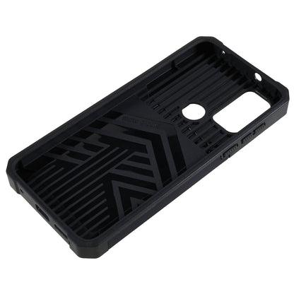 For Motorola Moto G Play (2023) 4G Kickstand Card Holder Phone Case Slide Lens Protection PC+TPU Phone Cover