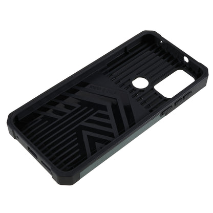 For Motorola Moto G Play (2023) 4G Kickstand Card Holder Phone Case Slide Lens Protection PC+TPU Phone Cover