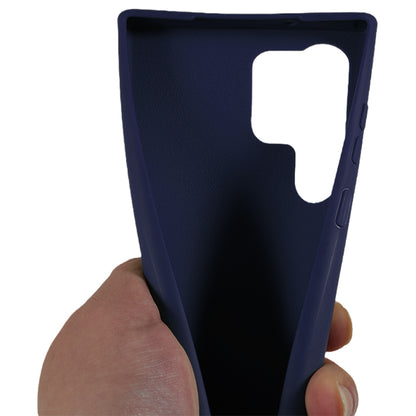 TPU Case for Samsung Galaxy S23 Ultra Matte Finish Phone Protector Cover with Wide Lanyard