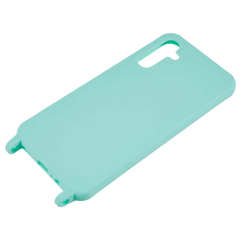 Soft TPU Phone Case for Samsung Galaxy A14 5G Matte Finish Shockproof Cover with Wide Lanyard
