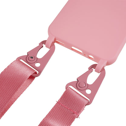 Soft TPU Phone Case for Samsung Galaxy A14 5G Matte Finish Shockproof Cover with Wide Lanyard