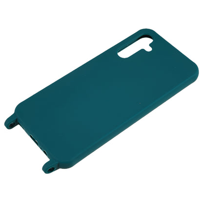For Samsung Galaxy A14 5G TPU Protective Phone Case Fall-proof Back Cover with Lanyard